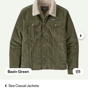 Patagonia Men's Basin Green Field Jacket